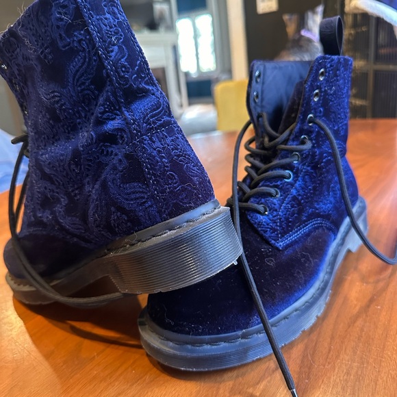 Dr. Martens Shoes - Dr. Martens Black Brocade Boots
